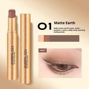 3in1 Shimmer Eyeshadow Pencil Gradient Golden Diamond Highlight One-Touch Fine Flash Shadow Long-Lasting Non-Fade Eyeshadow Stick