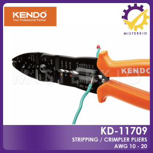 KENDO 10" Wire Stripping / Stripper Pliers 0.5~5 AWG 20-10 KD-11709