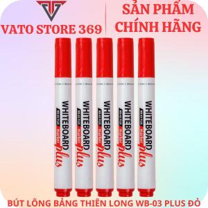 Bút lông bảng THIÊN LONG màu đỏ WB-03 PLUS