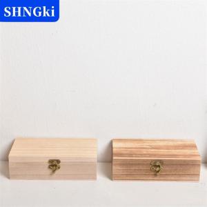SHNGki 1 hộp đựng trang sức cổ điển Hộp đựng vỏ sò Gỗ tự nhiên để bàn