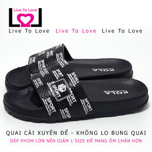 Dép Nam Quai Ngang Siêu Nhẹ Hù Kiệt - Hàng Chính Hãng - RH368