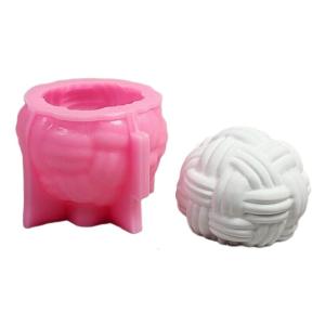 Khuôn đúc khuôn mẫu 3D nút thắt dây thừng Khuôn Silicone nhựa Epoxy khuôn thạch cao khuôn mẫu trang trí khuôn khuôn làm đồ nướng