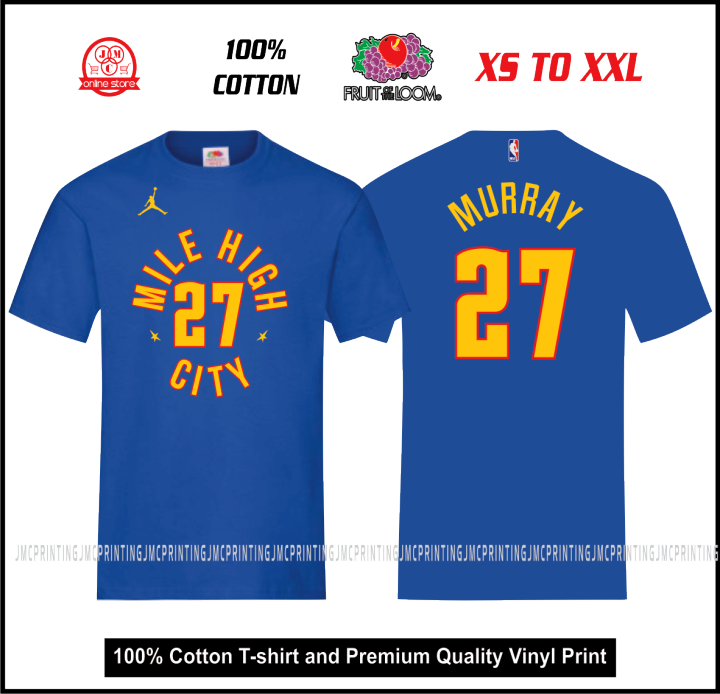 Jamal murray t shirt hot sale jersey