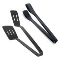 Silicone Kitchen Tongs Spatula Tongs Set with Stainless Steel Core for BBQ Clamp, Flipping Fish, Fried Steak Clamp. 