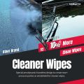Kamatto Hydrophobic Silicone Windshield Wiper With Water Repellent Coating Properties (1 PC). 