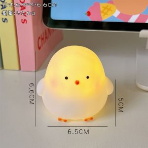 Cartoon Mini Lamp Cute Cartoon Bedside Sleeping LED Night Light Kids Battery Lampu Tidur