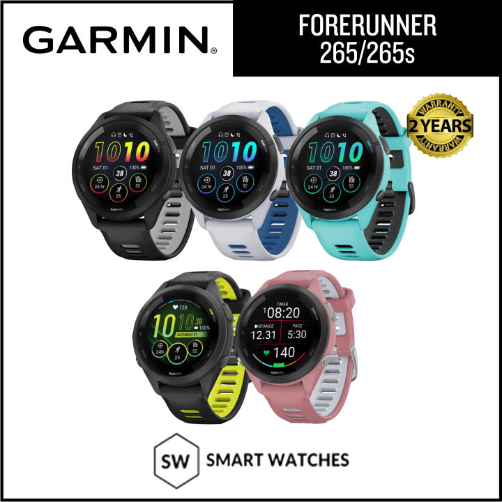 (NEW) Garmin Forerunner 265 / 265s Music Edition 2 Years warranty