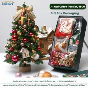 [SG Seller]Glowing Christmas Decorations Christmas Decorations Christmas Tree Set Mall Window Display Decorations Christmas Tree Model