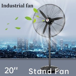 Industrial fan electric stand Fan floor fan wall fan |30 inches vertical electric fan | three-speed adjustment | Quiet power-saving wide-angle shaking head blower long-life strong wind fan for shops restaurant,warehouses factories markets and farms