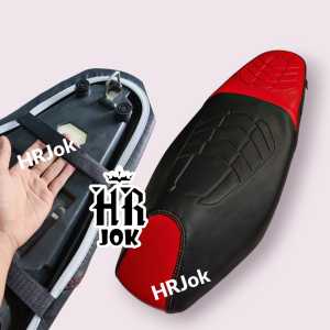Cover Jok Motor Universal ENMOR Multicolor Tahan Lama dengan Perekat - Bisa Pasang Sendiri