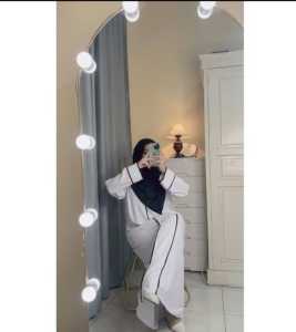 ABAYA HAMEEDA GAMIS CRINGKEL PREMIUM ABAYA TURKI DAILY DRESS. BAJU LEBARAN 2025 GAMIS MUSLIMAH