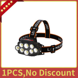 BLG 💡Outdoor Artifact💡lampu suluh kepala Long battery life Super Bright Headlamps LED Headlight USB Rechargeable Head Lighting Waterproof Light Headlamp Flashlight Camping Fishing Outdoor Hiking Headlamp Head Lamp Head Light 500M Lighting with 2 Light M