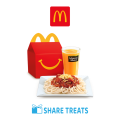 McDonald's McSpaghetti Happy Meal (SMS eVoucher). 