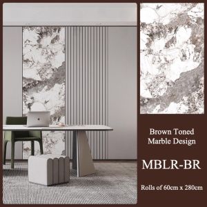 Wall Adhesicve Roll / Wall Sticker / Wallpaper/ Living Room/ Ofiice / Bedroom / Self Adhesive / DIY Wallpaper / Flat Wall / Fluted Wall / Marble Wall