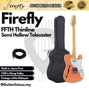 Firefly FFTH Thinline Telecaster Semi-Hollow Electric Guitar with bag ( FF TH / Semi Hollow )