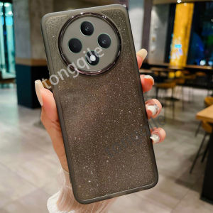 Reno12F เคสเงาวับบลิงหรูหรา5G สำหรับ OPPO Reno12 F Reno 12 F 12F Reno12F 5G 2024ซิลิโคนนิ่มเคสโทรศัพท์โปร่งใสป้องกันเลนส์กล้องฝาหลังกันกระแทก
