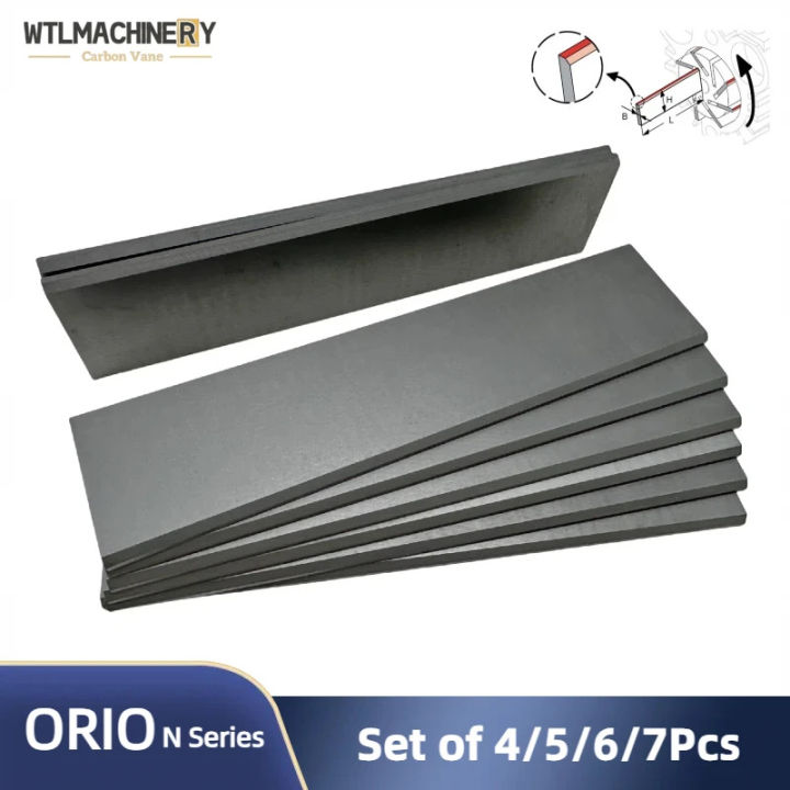 1 Set KRX CBX KRF KRA Series Carbon Vane Vanes Carbon Sheet For Vacuum ...