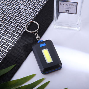VTTO 1PCS Mini Portable COB LED Flashlight Keychain Torch Emergency Camping Flash Light Mode Lamp 3 Modes Pocket Lantern Outdoor Tools