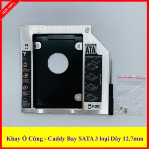 Caddy Bay loại Dày 12.7mm SATA 3.0 gắn thêm ổ cứng cho Laptop