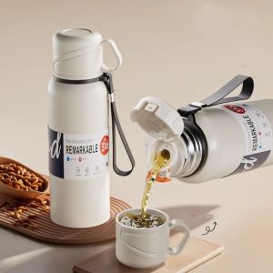 2L Stainless Steel Thermos Bottle Tumbler Large Capacity Thermal Water Bottle Cold and Hot Thermo Cup Vacuum Flask Insulated2026