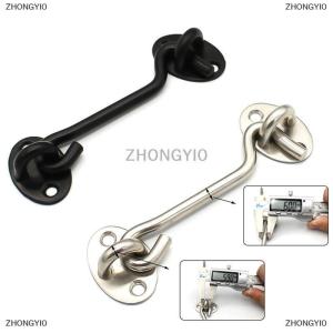 [COD] ZHONGYI0 1 Bộ chốt cửa nhà kho chốt mắt móc cabin khóa dễ dàng cho cửa sổ cổng nhà kho