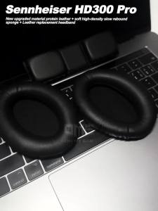 Replacement Foam Ear Pads for HD300 Pro Headphones memory foam Earpads Protein Leather