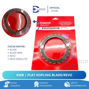 KWB PLAT KOPLING SET BLADE / BLADE NEW / REVO / REVO ABSOLUTE / KAMPAS KOPLING / PELAT GESEK KOPLING