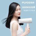 FLYCO Hair Dryer Household Anion High Power Heating and Cooling Air Does Not Hurt Hair Student Foldable Electric Hair Dryer Genuine Goods. 