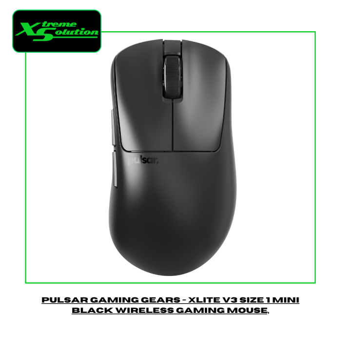 Pulsar Xlite V3 (Size 1) - 55g Lightweight Wireless Gaming Pulsar Xlite V3 (Size 1) - 55g Lightweight Wireless Gaming