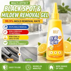 Mold Remover Gel Long Lasting Black Spot Remover Multi Purpose Mold Stain Cleaner Bathroom Kitchen Wall Mildew Cleaner