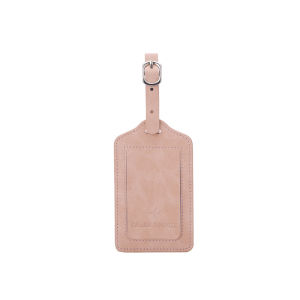 [SG Stock] PU Leather Luggage Tag Bag Pendant Suitcase Name ID Address Holder Tag Portable Travel Accessories