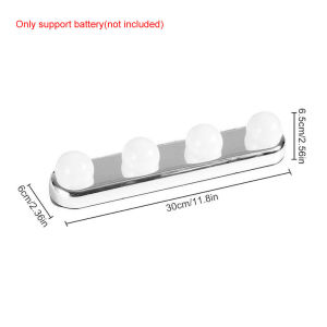 Sentexin Hollywood Style LED Vanity Mirror Lights Luxurious Pearl Makeup Lights With 5 Dimmable Light Bulbs 3 Color Temperature Modes Makeup Lights Kit for Vanity Table Bathroom