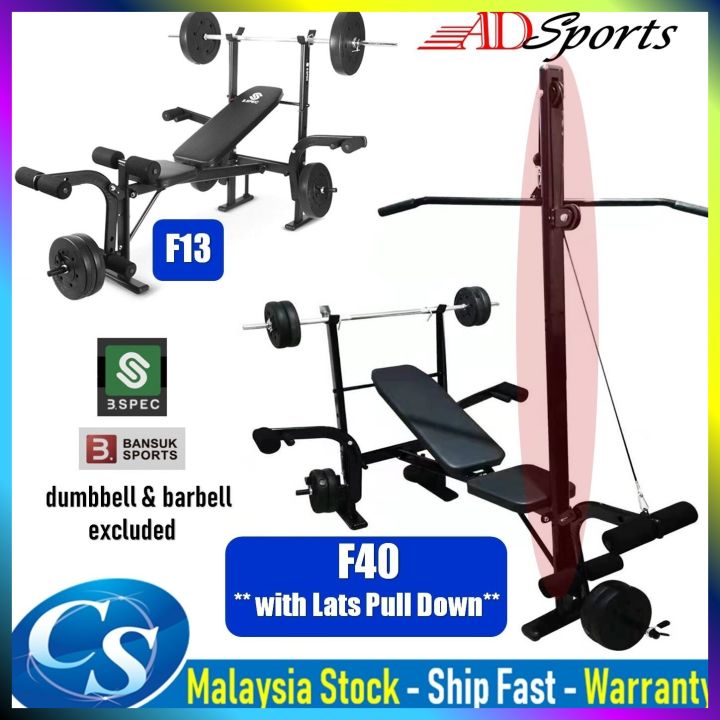 Fitness Equipment Weight Bench Big W Everfit Multi Station Weight