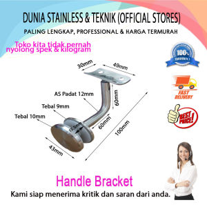 Handle Bracket Aksesoris Stainless
