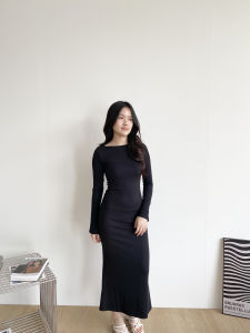 Neira Dress | Long Dress Knit Import Premium - Dress Bodycon Wanita