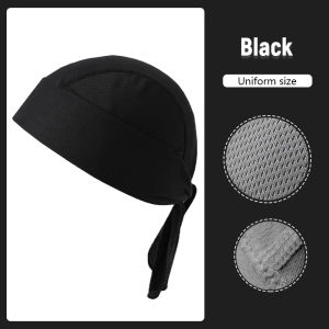 Musion Helmet Inner Pirate Cap Absorb Sweat Anti Dust UV Head Cover Riding Outside Sports Hat Breathable Head Cover Penutup Kepala Helmet Sports