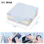 OQ BOGA 1 Piece Random Color Rectangle Mirror Cloth Eyewear Wipe Microfiber Glasses Cloth