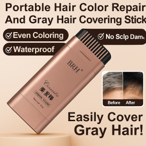 Hair Dye Comb Stick Covering White Hair Waterproof Instant Hair Dye Pen Hide Bald Edges Hair Root Non-damaging