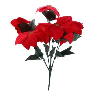 GAOSU bridal wedding flower pot home vase ornamental Party supplies Artificial Flowers Simulation bouquet Xmas Decor Christmas Bouquets Christmas Decoration