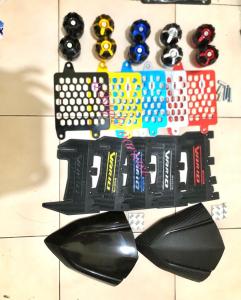 Paket Aksesoris 2in1 Visor Vario 125 & 150 Free Lem 3M Mudflap