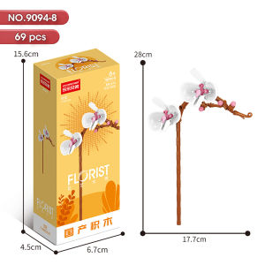 Lovely And Romantic Various Flower Building Block Toys For Kids Boy Toys For Kids Girls