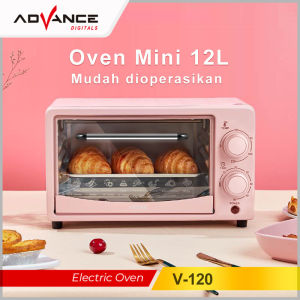 9L (Oven Listrik) Votre Electric Oven V-120 Kapasitas 9L Soft Pink/Soft Green Garansi Resmi Advance 1 Tahun