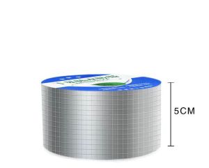 BY561 Lakban Anti Bocor Anti Air Tahan Panas Aluminium Foil Asphalt Tambal Atap 5CM