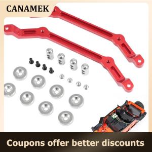 【 CANAMEK 】 For MN128 MN86 G500 RC Cars Upgrade Accessories Metal RC Car Body Post Mounts Set Height Enhancement Magnet