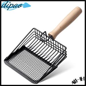【dipao】 Large Stainl Steel Metal Sand Ovel Poop Scooper Fine Hole Tofu Sand Litter Ovel Dirt Scoop Pet Supplies