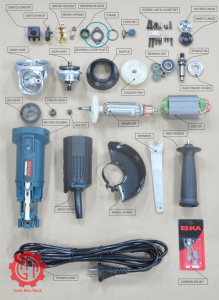 SPAREPART GERINDA ENKA BEARING COVER PLATE GERINDA ENKA TIPE LY-S1001/LY-S1004 PER 1 SET