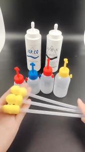 10Pcs Pig Semen Squeeze Bottle Plastic Artificial Insemination Bottle 40/60/80/100ml for Sow Boar Pig Breeding