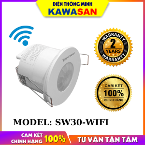 Công tắc Wifi cảm ứng hồng ngoại âm trần SW30-WIFI