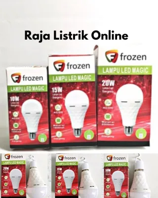 Lampu LED Ajaib lampu darurat Lampu Magic Valpro AC/DC 12/18/22 watt Emergency MURAH emergency
