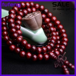 fufeng Sandalwood Tibetan Buddhism Mala Sandal Prayer Beads 108 Beads Bracelet Necklace